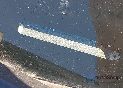 2012 Honda Accord 3.5 Ex-L из США, поврежденный, VIN 1HGCP3F8XCA007965